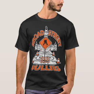 Broad Street Bullies Philadelphia Orange and Black T Shirt