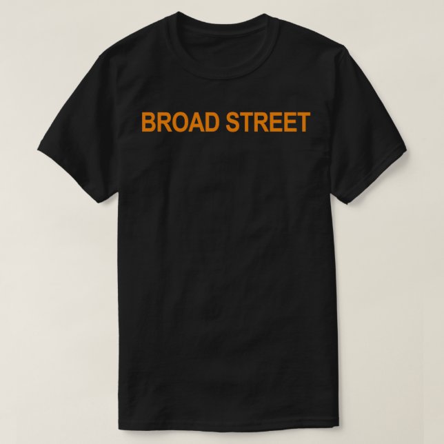 Broad Street T Shirt (Design framsida)