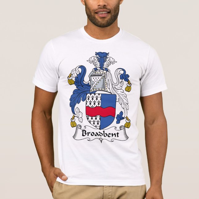 Broadbent familjvapensköld tee shirt (Framsida)