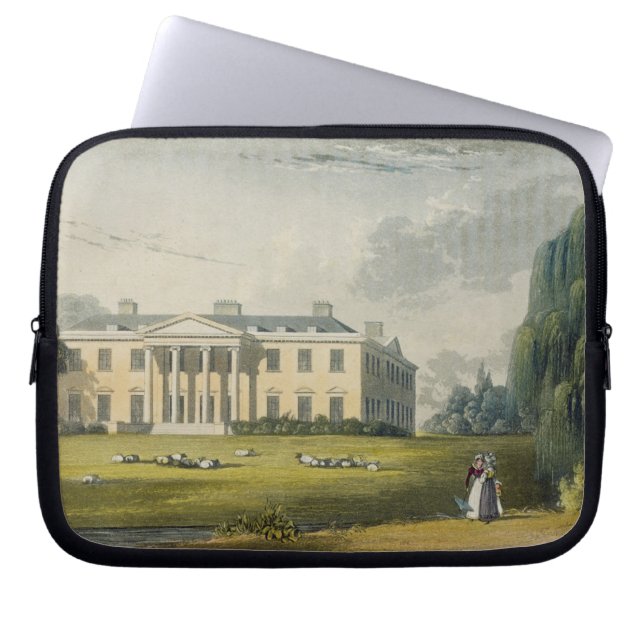 Broadlands från Ackermanns "Repository av Laptop Sleeve (Framsidan)
