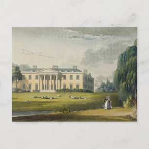 Broadlands, from Ackermann's 'Repository of Arts', Vykort