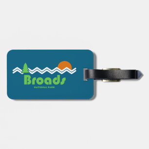 Broads National Park Retro Bagagebricka