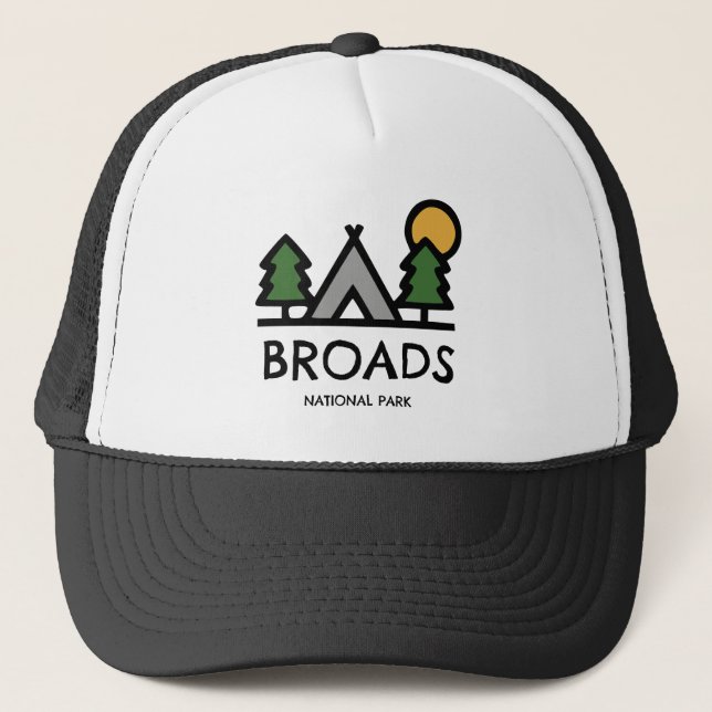 Broads nationalpark keps (Framsida)