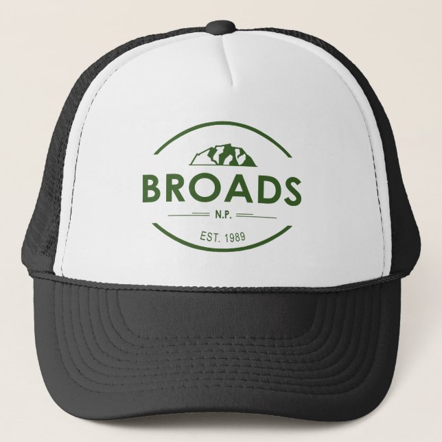Broads nationalpark keps (Framsida)