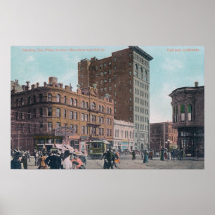 Broadway, 14th St, San Pablo Ave Junctio Poster