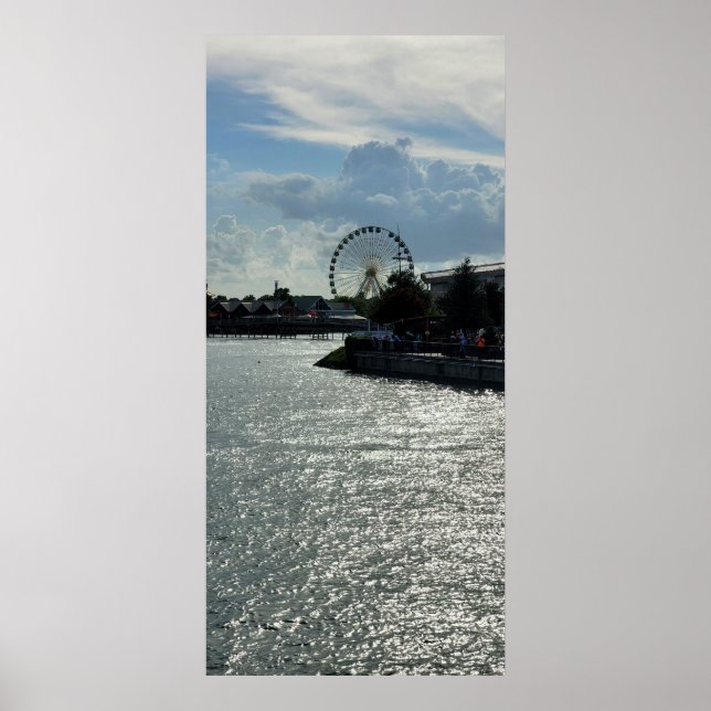 Broadway at Beach, Myrtle Beach, SC Poster (Framsidan)