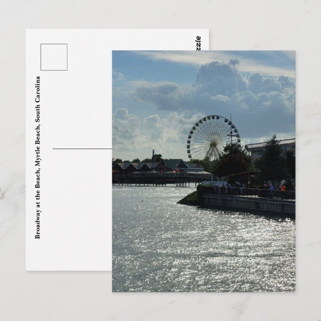 Broadway at Beach, Myrtle Beach, SC Vykort (Fram/baksida)