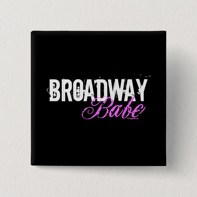 Broadway Babe Knapp (Framsida)