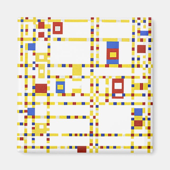 Broadway Boogie Woogie Magnet (Framsidan)