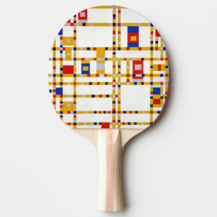 Broadway Boogie Woogie   Piet Mondrian   Pingisracket