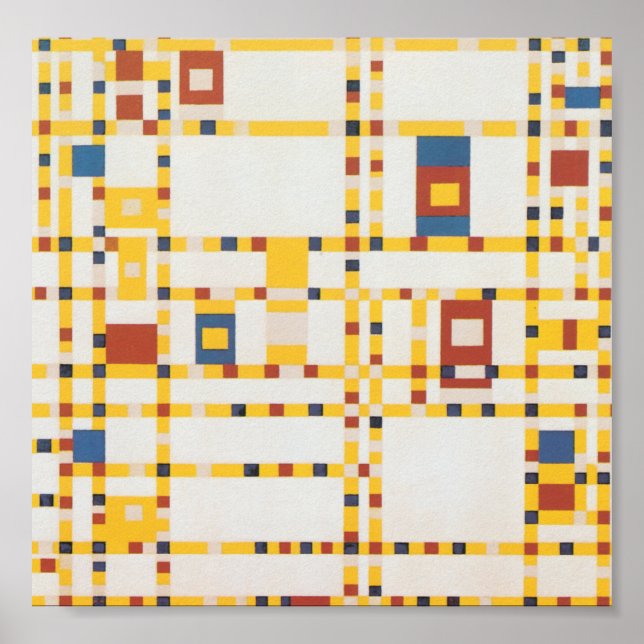 Broadway Boogie Woogie Poster (Framsidan)