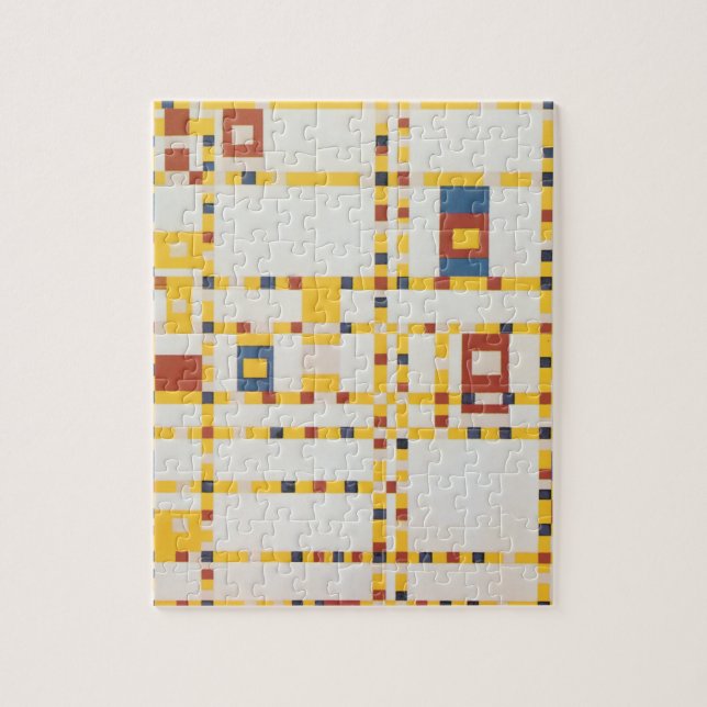 Broadway Boogie Woogie Pussel (Vertikal)