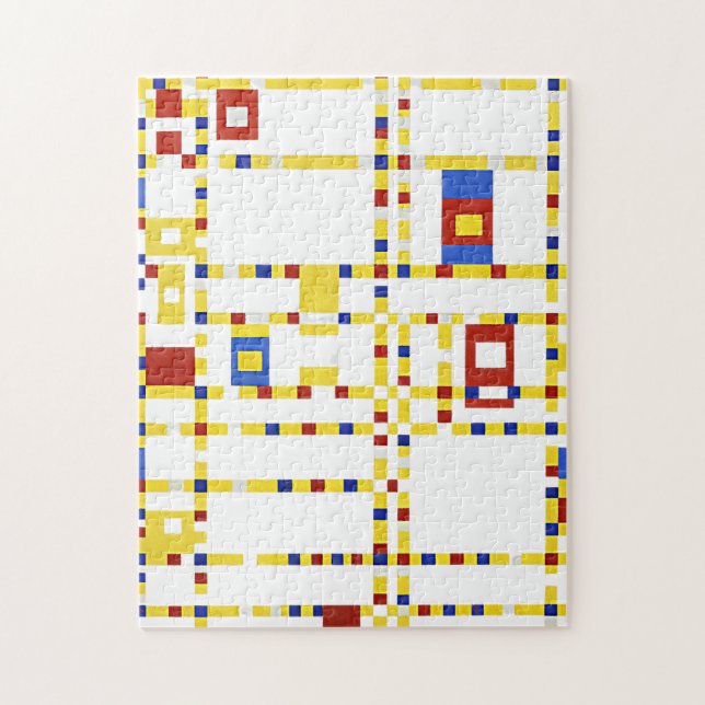 Broadway Boogie Woogie Pussel (Vertikal)