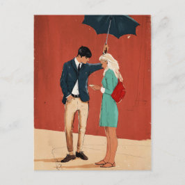 Broadway Buss Stop Vykort