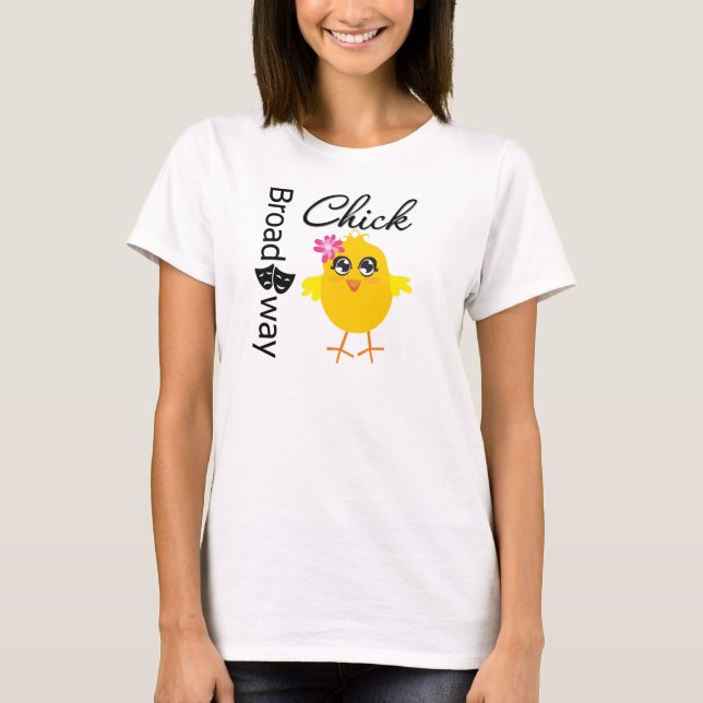 Broadway Chick T-shirt (Framsida)