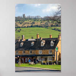 Broadway Cotswments Worcestershire England Poster