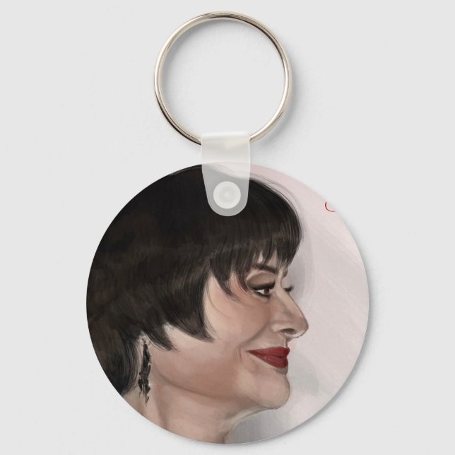 Broadway Deva Fan Art Collection Keychain Nyckelring (Framsida)