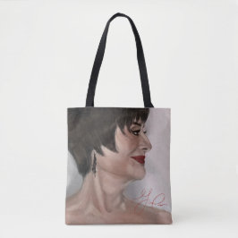 Broadway Deva Fan Art Collection Tote Bag Tygkasse