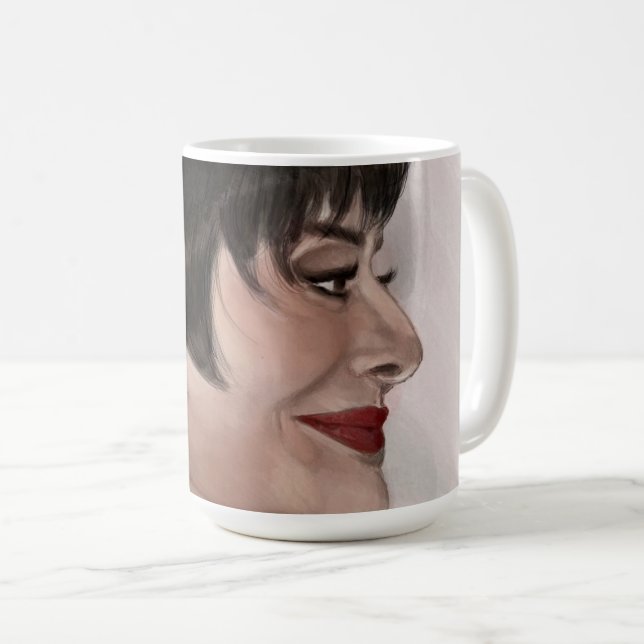 Broadway Deva Fan Art-samlingsmugg Kaffemugg (Framsida höger)
