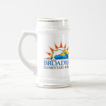 Broadway Elementary School logotyp Mugg