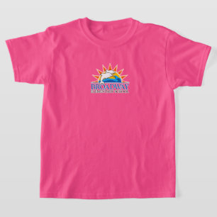 Broadway Elemlement School-barn, vit logotyp-skjor T Shirt