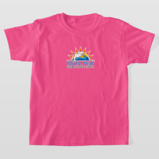 Broadway Elemlement School-barn, vit logotyp-skjor T Shirt