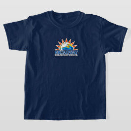 Broadway Elemlement School-barn, vit logotyp-skjor T Shirt