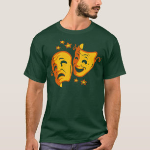 Broadway Face Mask Teaterpresent T Shirt