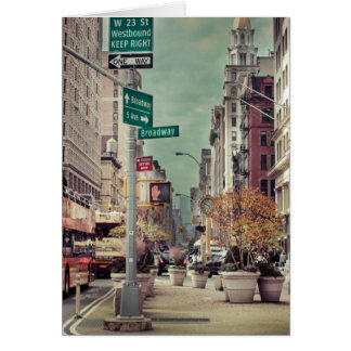 broadway hälsningskort