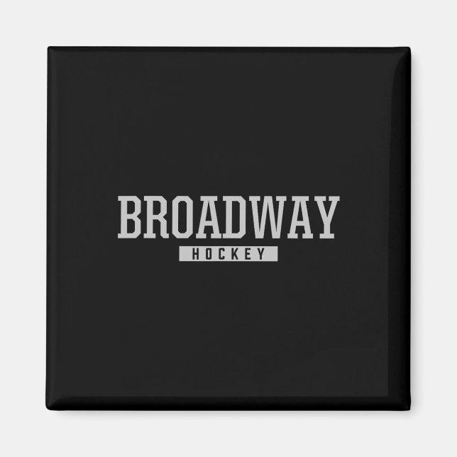 Broadway High School Hockey  Magnet (Framsidan)