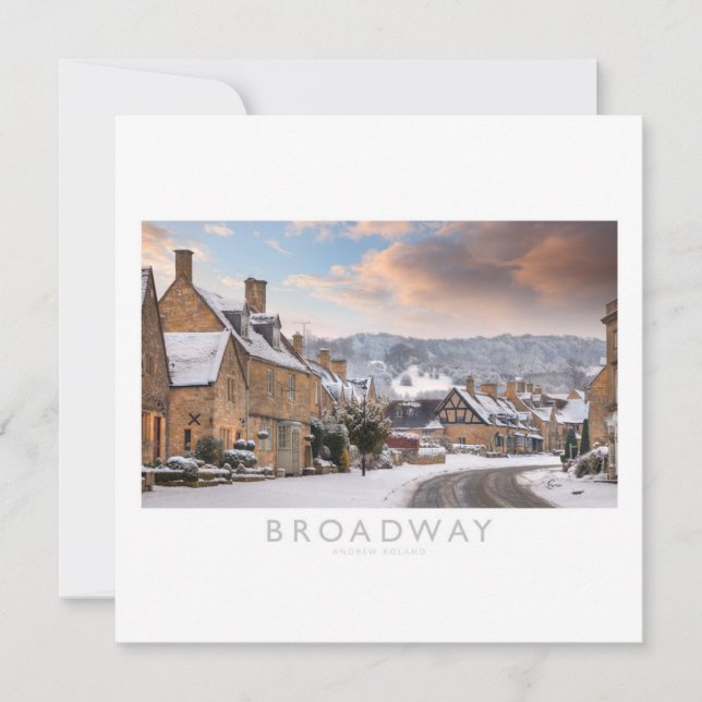 Broadway Julkort (Framsida)