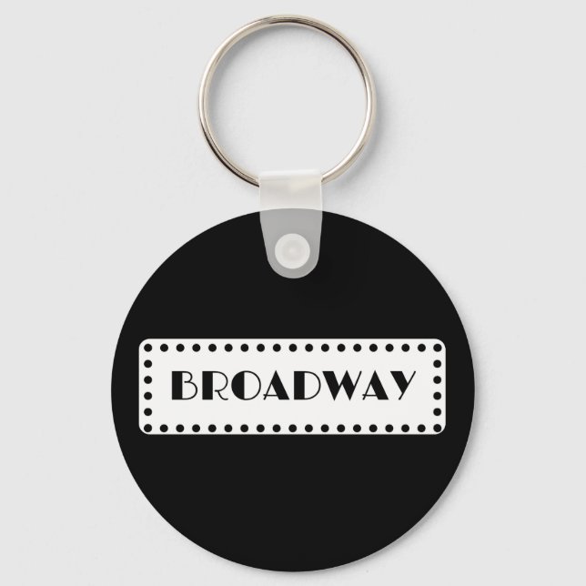 Broadway Keychain Nyckelring (Framsida)