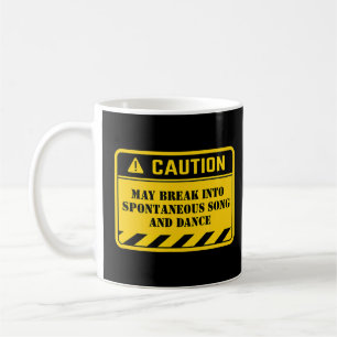 Broadway Musical Theater Pantomime Panto Sång & Da Kaffemugg