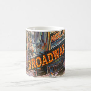 Broadway Neon Ljus Kaffemugg