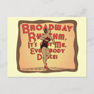 Broadway Rhythm Vykort
