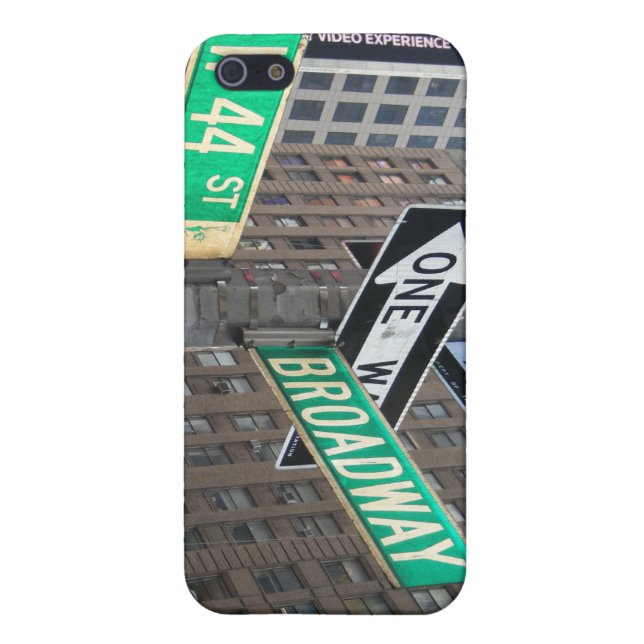 Broadway samtaliphone case iPhone 5 fodral (Baksidan)