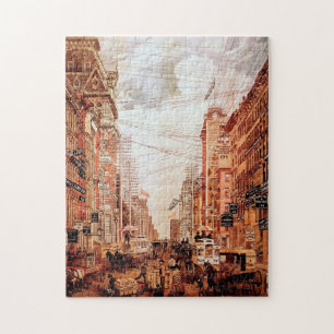 Broadway Street Vintage Puzzle Pussel
