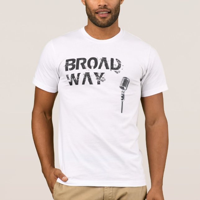 broadway t-shirt (Framsida)