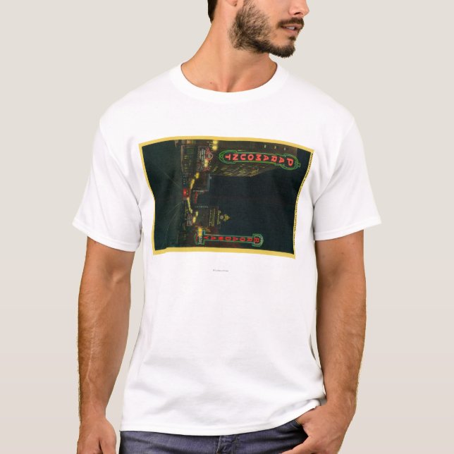 Broadway Theatre i Portland på den huvudsakliga T Shirt (Framsida)