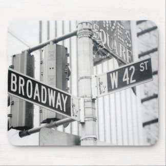Broadway tider kvadrerar Mousepad Musmatta