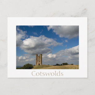 Broadway Torn, Cotsweps white clouds vycard Vykort