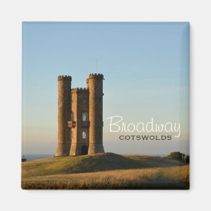 Broadway torn i den Cotswolds textmagneten Magnet