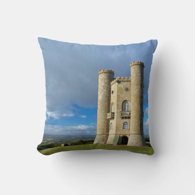 Broadway Tower, Nära Broadway, Worcestershire Kudde (Framsida)