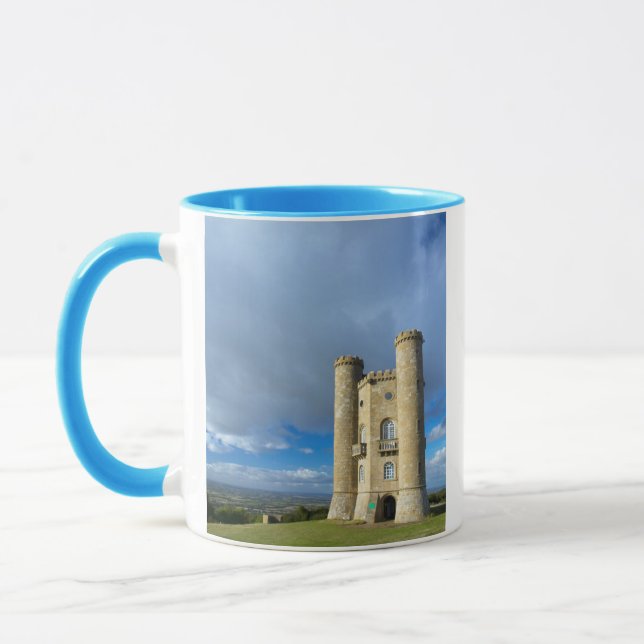 Broadway Tower, Nära Broadway, Worcestershire Mugg (Vänster)