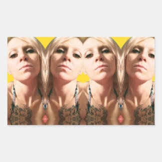 Broar Cubed Rektangulärt Klistermärke