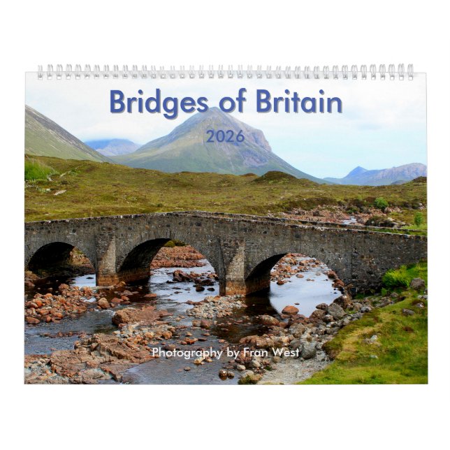 Broar i Storbritanniens kalender för 2026 (Omslag)