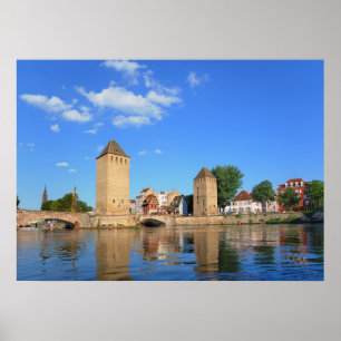 broar i Strasbourg Poster