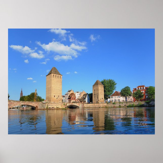 broar i Strasbourg Poster (Framsidan)