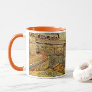 Broar över Seine, Asnieres av Vincent van Gogh Mugg