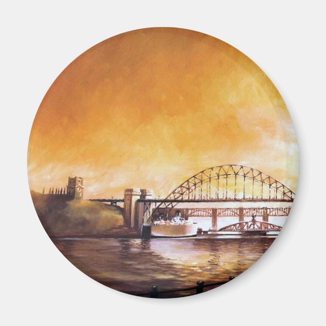 Broarna, Newcastle på Tyne Magnet (Framsidan)